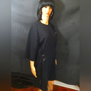 Off White Black Dress
